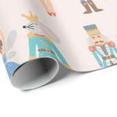 Minimaler Ballett-Minimalwert modern Geschenkpapier (Rolleneckpunkt)