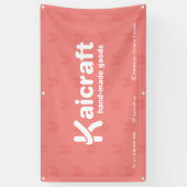 Minimaler Banner für Kunst und Handwerk (Vertikal)