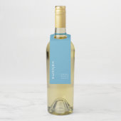 Minimaler Begrüßungstempo Flaschenanhänger (Auf Flasche)