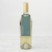Minimaler Begrüßungstempo Flaschenanhänger (Auf Flasche)