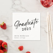 Minimaler benutzerdefinierter Script-Abschluss Gra Serviette (Beispiel)