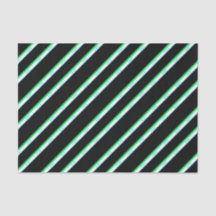 Minimaler blauer schwarzer Streifen japanischer Te