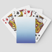 Minimaler Blauverlauf-Hintergrund Spielkarten (Rückseite)