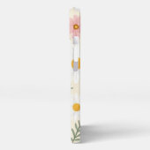 Minimaler Blumensommer Muster Telefonfall iPhone Hülle (Linke Seite)