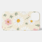 Minimaler Blumensommer Muster Telefonfall iPhone Hülle (Rückseite (Horizontal))