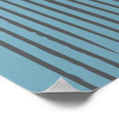 Minimaler Bogen des 20. Jahrhunderts II Poster (Ecke)