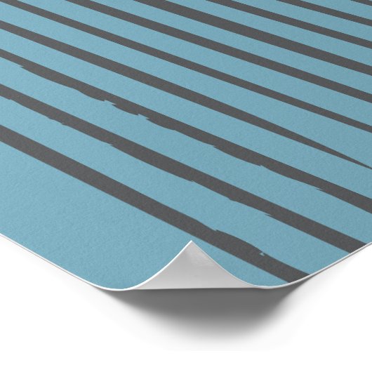 Minimaler Bogen des 20. Jahrhunderts II Poster (Ecke)