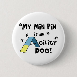 Minimaler Button-Agility-Hund Button