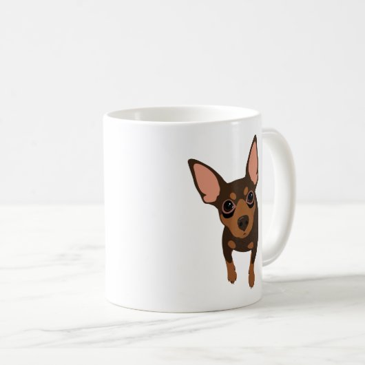 Minimaler Button-Liebhaber-klassische Kaffee-Tasse Kaffeetasse (VorderseiteRechts)