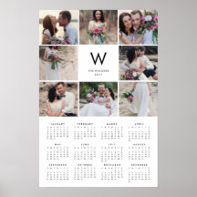 Minimaler Collage 16x24 2017 Foto-Kalender
