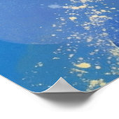 Minimaler Druckstil Poster (Ecke)