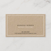 minimaler, eleganter Designeinführungskontakt Visitenkarte (Vorderseite)