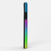 minimaler farbiger LGBTQ Gay Pride Monat Case-Mate iPhone Hülle (Hinten/Rechts)