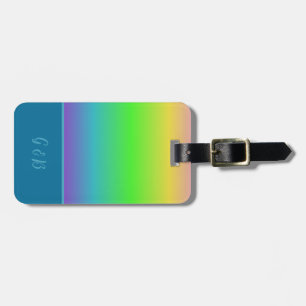 minimaler farbiger LGBTQ Gay Pride Monat Gepäckanhänger