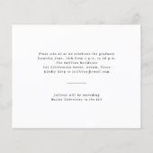 Minimaler Foto-Abschluss (Rückseite)