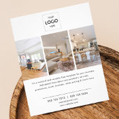 Minimaler Foto Business Flyer