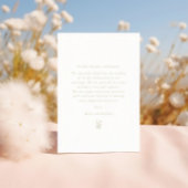 Minimaler Foto Hochzeitsnachricht Flat Danke Karte