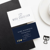 Minimaler Fotograf Visitenkarte