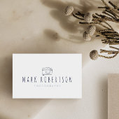 Minimaler Fotograf Visitenkarte