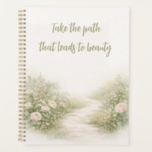 Minimaler Gartenweg-Inspirationsplaner Planer