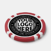 Minimaler Geschäftsname und benutzerdefiniertes Ma Pokerchips (Einzeln)