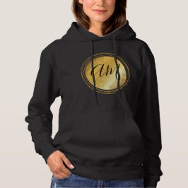 Minimaler goldfarbener geometrischer, anpassbarer hoodie