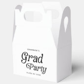 Minimaler Grad Party Retro Abschluss Geschenkschachtel (Offen)