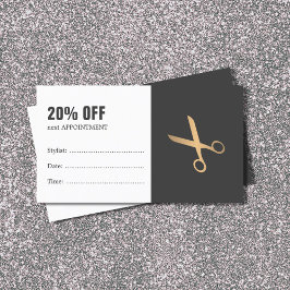 Minimaler Graue Imitate Gold Haare Termin Coupon