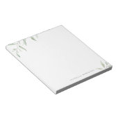 Minimaler Grünpflanzenbedarf rustikaler personalis Notizblock (angewinkelt)