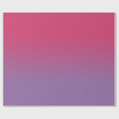 Minimaler Himbeerrosa bis Lila Strahl Geschenkpapier (Flach)