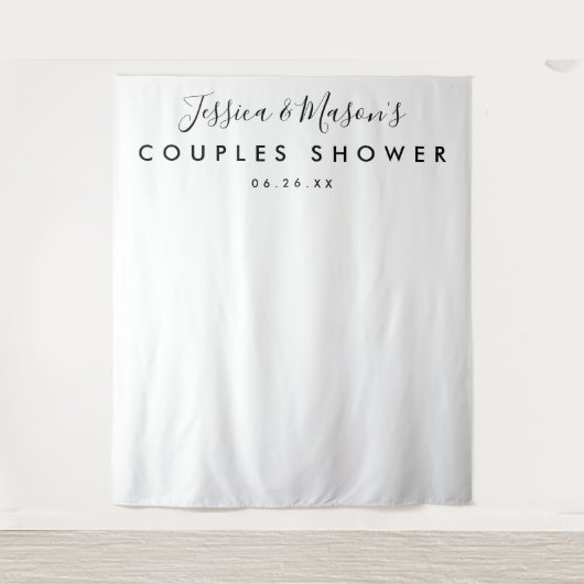 Minimaler Hintergrund - Party-Dekor - Tapisserien Wandteppich (Vorderseite)