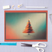 Minimaler Kiefernspieß Seidenpapier (Handwerk)