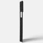 Minimaler Lederschau Silber Rings Case-Mate iPhone Hülle (Rückseite / Rechts)