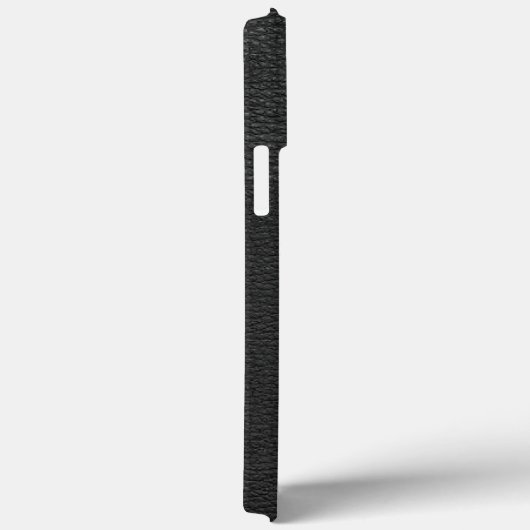 Minimaler Lederschau Silber Rings Case-Mate iPhone Hülle (Rückseite / Rechts)