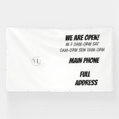 Minimaler Logo-Banner Banner (Horizontal)
