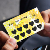 Minimaler Logoabschlag für gelbe Gefärbte Krawatte Treuekarte