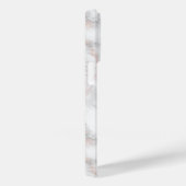 Minimaler Luxus-Rose-Gold-Marmorstein Case-Mate iPhone Hülle (Rückseite / Rechts)