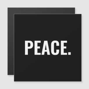 Minimaler Magnet für Schwarzweiß-Text