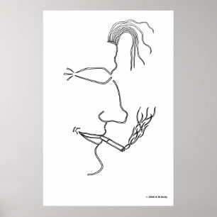 MINIMALER MANN POSTER