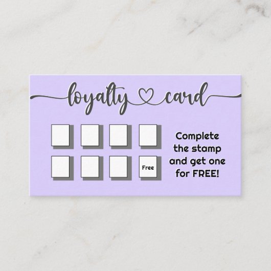 Minimaler Minimaler Code für das Logo QR-Code für Treuekarte (Vorderseite)