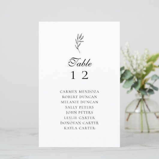 Minimaler Minimaler Sitzplan (Stehend Vorderseite)