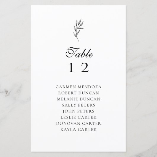 Minimaler Minimaler Sitzplan (Vorderseite)