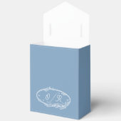 Minimaler Minimalwert für die dunkelblaue Küste Geschenkschachtel (Offen)