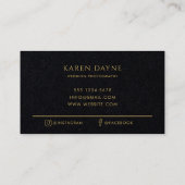 Minimaler Minimalwert für die Goldflur Visitenkarte (Rückseite)