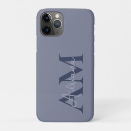 Minimaler Monogramm-Individuelle Name stilvoll Case-Mate iPhone Hülle