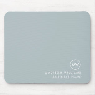Minimaler Monogramm-Maus-Pad Mousepad