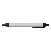 Minimaler Monogramm Schwarzer Tinte Pen Kugelschreiber (Unterseite)