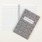 Minimaler Mosaiktyp Notizblock (Innen)