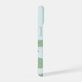 Minimaler niedlicher Frosch iPhone 15 Hülle (Rechte Seite)