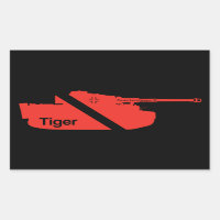 Minimaler Panzerkampfwagen VI, rot - schwarz